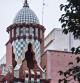 Fachada de la casa Vicens en la calle Carolines de Gràcia