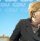 Merkel en la convención de su partido en Erfurt