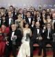 Foto de familia de todos los premiados a la finalización de la gala de entrega de los 28 premios Goya