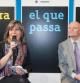 Marín y Hoffman durante la presentación