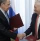El ministro español de Asuntos Exteriores, José Manuel García-Margallo, y su homólogo ruso, Serguei Lavrov, en Madrid