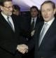 Rajoy con el Taoiseach Enda Kenny en el Congreso Europeo del PPE que se celebra en Dublín