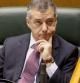 El lehendakari Íñigo Urkullu, durante el pleno de control en el Parlamento Vasco