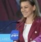 María Dolores de Cospedal, durante su intervención en el congreso del PP vasco