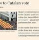 Imagen del artículo del 'Financial Times' sobre la cuestión catalana