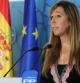 La líder del PPC, Alícia Sánchez-Camacho, en rueda de prensa.