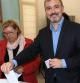 Jaume Collboni vota en la segunda vuelta de las elecciones primarias del PSC