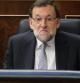 El presidente Mariano Rajoy, durante un pleno del Congreso de Diputados