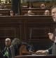 Rajoy interviene en el Congreso ante la mirada de Turull, Rovira y Herrera