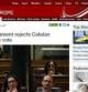 Captura del artículo de la BBC en la que se informa sobre el debate de este martes en el Congreso