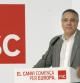 Pere Navarro, en un acto reciente del PSC
