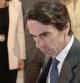 El expresidente del Gobierno, José María Aznar asiste al almuerzo organizado por el Foro ABC que su esposa, la alcadesa de Madrid, Ana Botella ha protagonizado hoy en Madrid