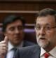 Mariano Rajoy, durante una sesión de control al Ejecutivo.