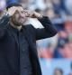 Diego Simeone durante el partido ante el Levante
