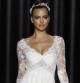 Irina Shayk con un diseño de Pronovias en el desfile de 2011