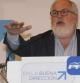 Miguel Arias Cañete, candidato del PP a las elecciones europeas, en un acto electoral en Torrevieja, Alicante