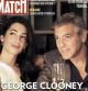 George Clooney y su prometida, en la portada de 'Paris Match'