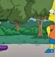 Stewe y Bart Simpson en una imágen del episodio que compartirán ambas familias