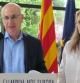 Duran LLeida en Calella de Palafrugell con la candidata Pilar Giró