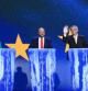 Los candidatos a la presidencia de la CE Alexis Tsipras, Ska Keller, Martin Schulz, Jean-Claude Juncker y Guy Verhofstadt durante el debate electoral