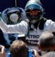 Nico Rosberg celebra efusivamente la 'pole' conseguida en el GP de Mónaco