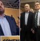Oriol Junqueras (ERC) y los líderes de CiU, Josep Antoni Duran i Lleida, Artur Mas i Ramon Tremosa