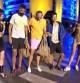 Raquel Sánchez Silva, Rafa Lomana, Nacho Montes, Yong Li y Abraham Gracía, a su llegada a Telecinco durante la final de 'Supervivientes'