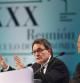 Sesión inaugural de la XXX reunión del Cercle d'Economia a cargo de Anton Costas, presidente de este organismo, y el presidente de la Generalitat, Artur Mas