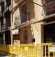 Imagen de los edificios de la calle Canonge González de Lleida declarados en ruina