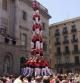 Els Castellers de Barcelona s'apunten el seu castell de nou pisos més matiner de la història