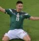 El mexicano Oribe Peralta celebra su tanto ante Camerún en la primera jornada del Mundial de Brasil 2014