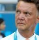 Van Gaal durante el partido contra España en el Mundial de Brasil