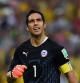 El portero de la selección chilena Claudio Bravo
