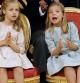 La princesa de Asturias y la infanta Sofía descubren que su abuela está en la tribuna de invitados durante la solemne ceremonia de proclamación de Felipe VI