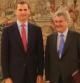 El Rey recibe al Presidente del Congreso, Jesús Posada, en el Palacio de La Zarzuela