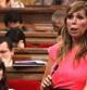 La presidenta del PPC, Alícia Sánchez-Camacho, durante la sesión de control al Govern este miércoles en el Parlament