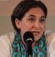 La activista Ada Colau, durante la presentación de la plataforma municipal Guanyem