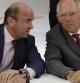 Luis de Guindos y Wolfgang Schäuble.