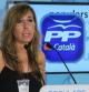 La presidenta del PPC, Alícia Sánchez-Camacho, en rueda de prensa.