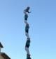 Pilar de vuit dels Castellers de Vilafranca a Altafulla