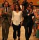 Mercè Conesa acompañada por el conseller de Interior, Ramon Espadaler y el presidente de la Generalitat, Artur Mas.