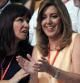 La secretaria general de los socialistas andaluces, Susana Díaz, y la que será nueva presidenta del PSOE, Micalena Navarro