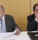 Jordi Pujol y Artur Mas en una reunión de la Ejecutiva de CDC el pasado junio