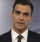 El nuevo secretario general del PSOE, Pedro Sánchez, durante la rueda de prensa ofrecida tras la reunión que ha mantenido con el presidente del Gobierno, Mariano Rajoy, esta tarde en el Palacio de la Moncloa