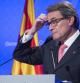 Artur Mas, durante la rueda de prensa de balance del curso político catalán