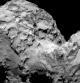 Imagen del cometa 67P/Churyumov-Gerasimenko tomada desde la sonda Rosetta el 3 de agosto a una distancia de 285 km difundida poer la Agencia Espacial Europea