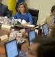 Soraya Sáez de Santamaría en la reunión de la Comisión General de Secretarios de Estado y Subsecretarios