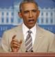 El presidente de Estados Unidos, Barack Obama, durante la conferencia de prensa