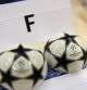 Las bolas de la suerte en el sorteo de la Uefa Champions League
