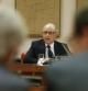 Los diputados de CiU, Josep Sánchez Llibre (i) y PereMacías (d), atienden a la comparecencia del ministro de Hacienda y Administraciones Públicas, Cristóbal Montoro.